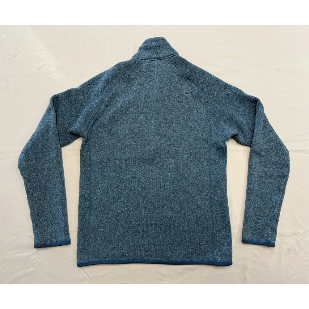 Patagonia Better Sweater 1/4 Zip Fleece Jacket Blue Men’s Size SMALL Gorpcore
